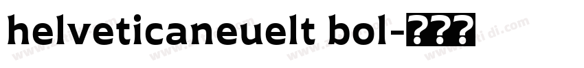 helveticaneuelt bol字体转换
